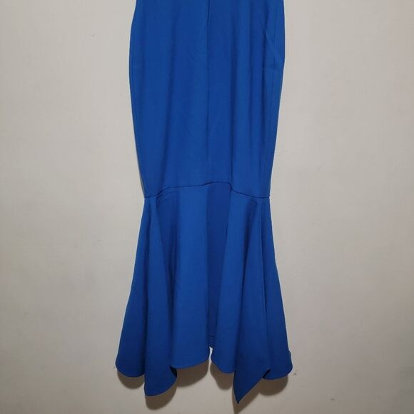 Likely Christiana Slip Gown Dress Flounce Hem Dress - Picture 4 of 7